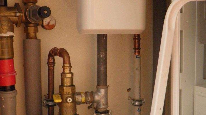 Hausanschlußraum, Gaszähler  