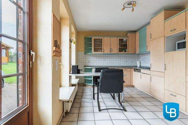 ...mit Außenzugang auf den Hinterhof