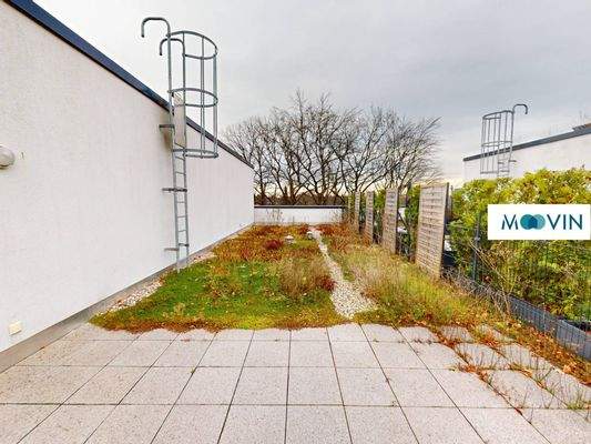 Ansicht III: Dachterrasse