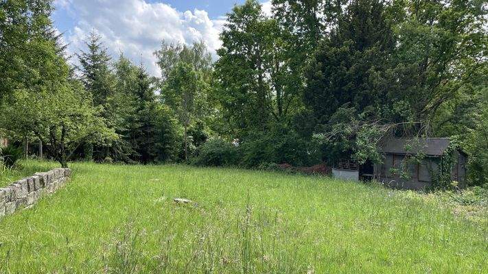 Blick auf den Bauplatz