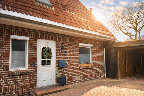 Seitenansicht Eingang