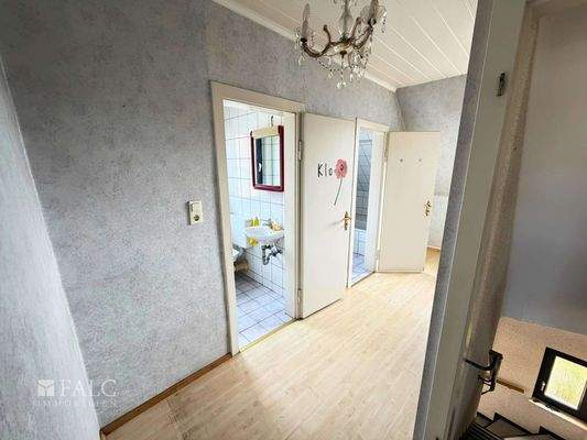 Flur im Obergeschoss