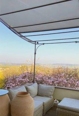 Ausblick von der Terrasse