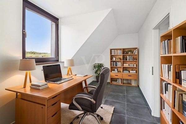 Arbeitszimmer KI-Visualisierung