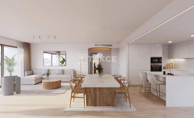 Apartments in a Compound with Rooftop Pool in Alicante