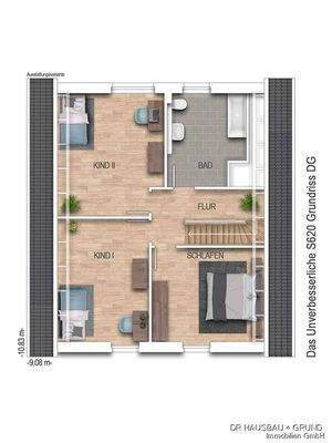 Grundriss Obergeschoss