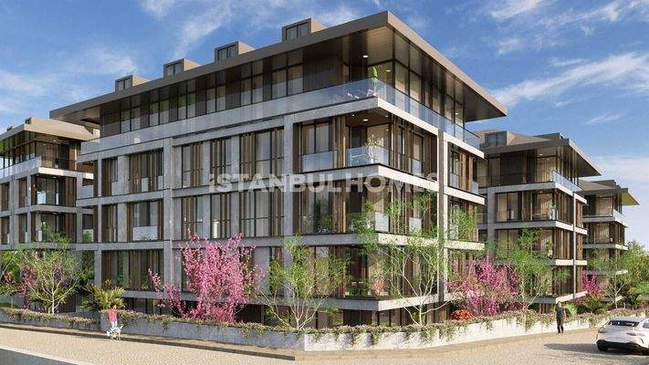 Sea View Apartments Near Main Avenue in Istanbul Uskudar