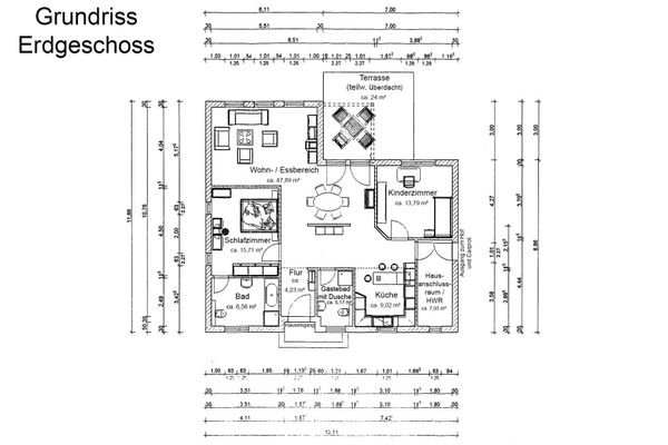 Grundriss Erdgeschoss