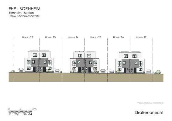 Straßenansicht DHH 22-27