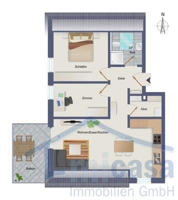 Grundriss Wohnung-Nr. 4