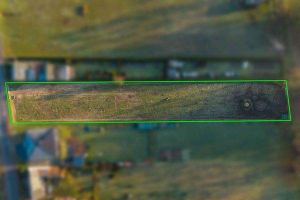 Grundstücksmarkierung