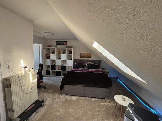 Zimmer im ausgebauten Dachgeschoss