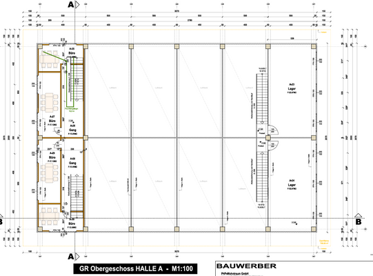Halle A Obergeschoss