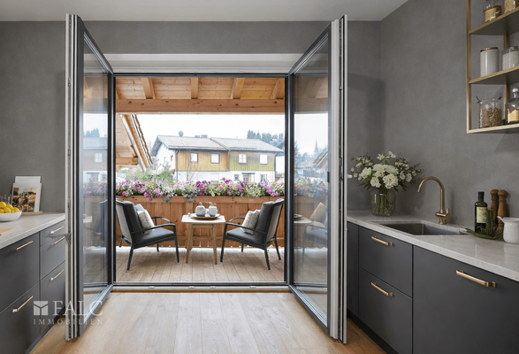 Küche Balkon Visualisierung