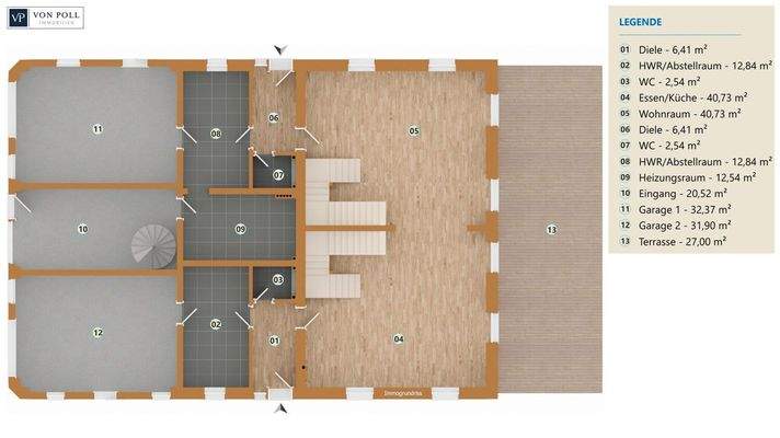 Grundriss Erdgeschoss