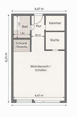 Grundriss Damaschkestraße