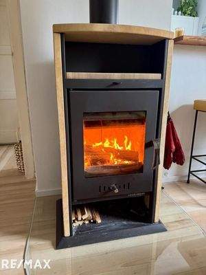 Schweden-Ofen Wohnzimmer