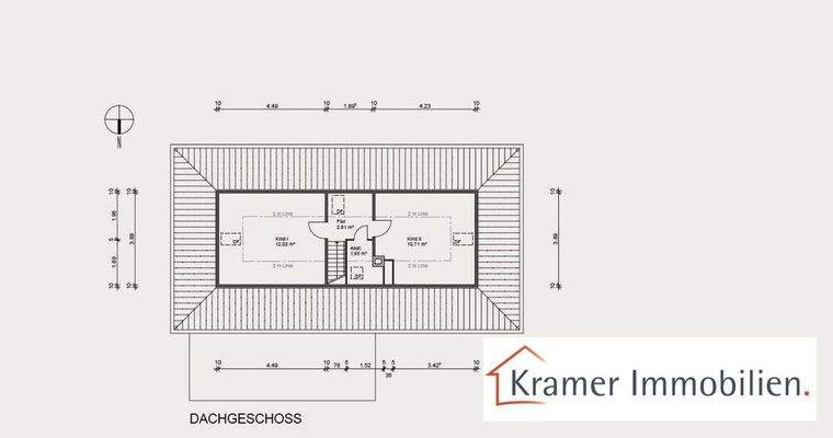 Grundriss Dachgeschoss