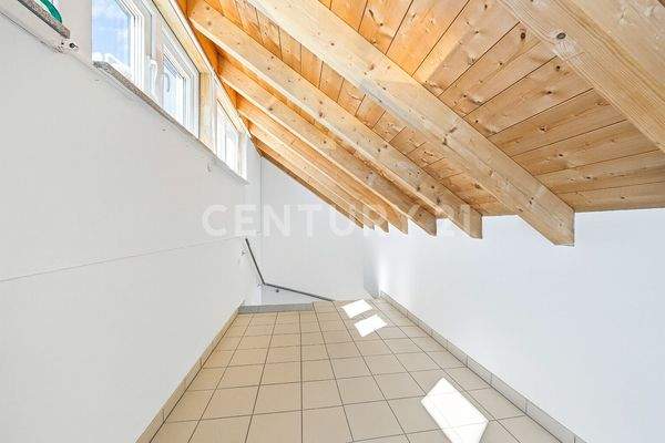 Beispiel Dachboden im leeren Zustand