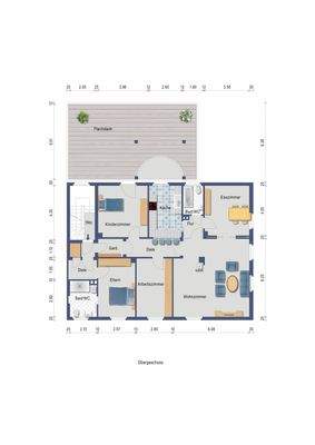 Grundriss  Obergeschoss