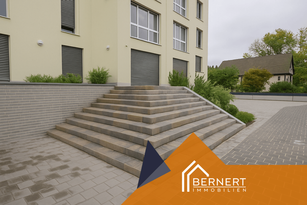 Treppe Eingang visualisiert