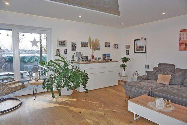 Blick in das Wohnzimmer