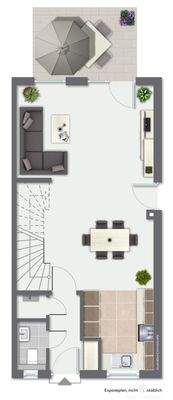 Erdgeschoss Rechts-immoGrafik-Exposeplan-36192013101-DINA4