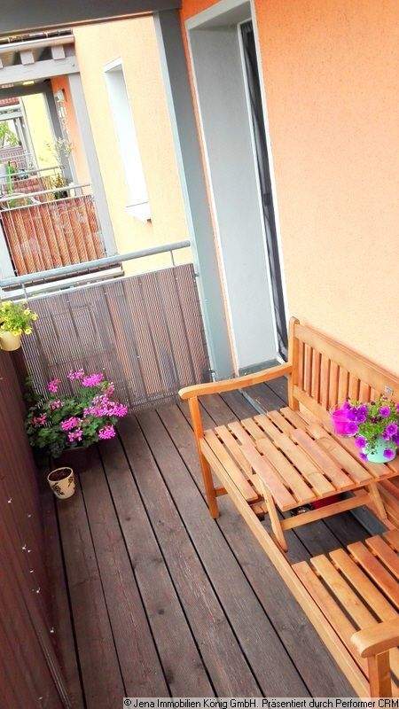 Gemütliche Zweizimmerwohnung mit zwei Balkonen Jena Ost - Foto 4