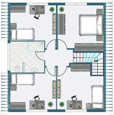 Grundriss Dachgeschoss