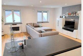 EG: Helles Wohnzimmer, offen...