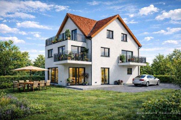 Geplante Gartenansicht I