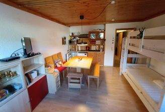 Wohnraum mit Küchenzeile