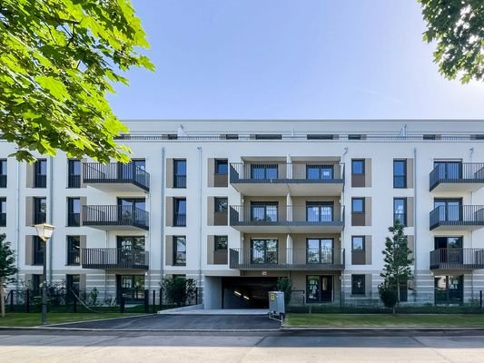 Wohnanlage I Hausansicht Straßenseite