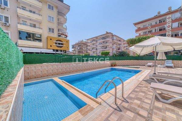 Furnished Apartment in a Complex Close to the Sea in Obagöl Alanya