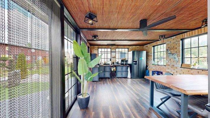 Wohn- u. Essbereich Sommerhaus 