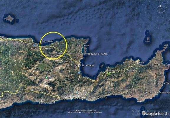 Baugrundstück mit Meerblick in Sissi auf Kreta zum Verkauf