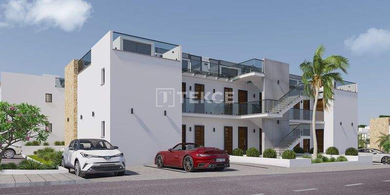 Apartments with Pool Near the Sea in Gazimağusa