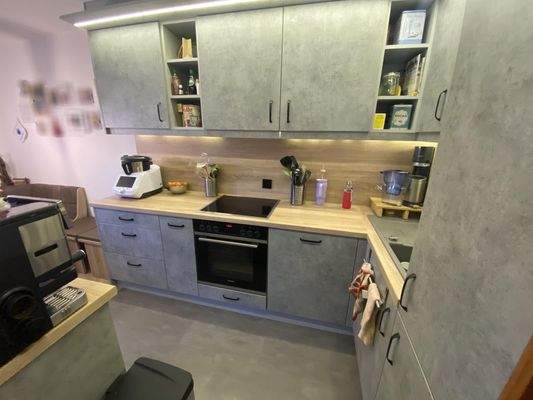 Einbauküche kann abgelöst werden