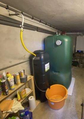 Wassertank Hauswasserwerk