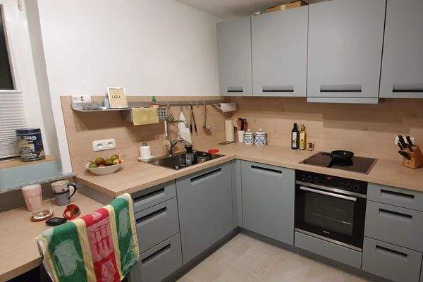 Küche Wohnung hinterer Hauseingang