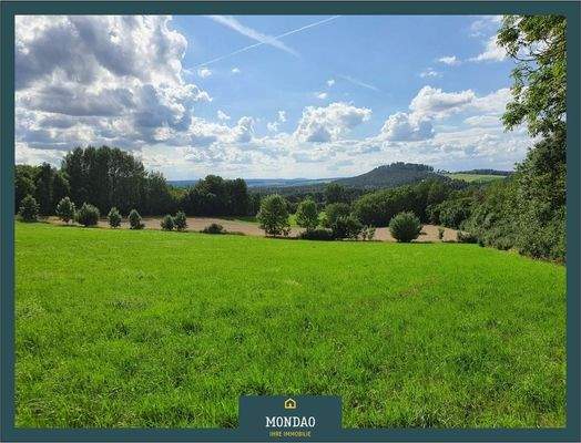 Blick auf ein Stück vom schönen Land