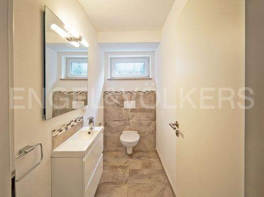 Gäste-WC im Erdgeschoss