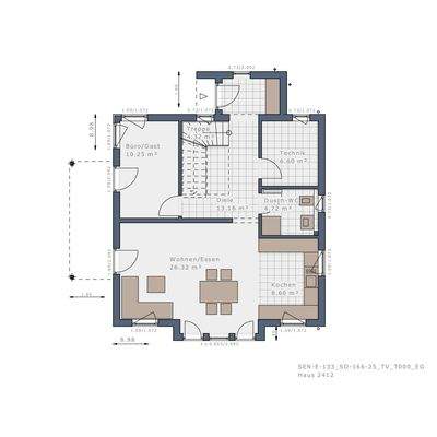 Grundriss Erdgeschoss