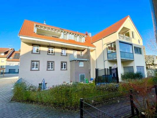 Rückwärtige Hausansicht