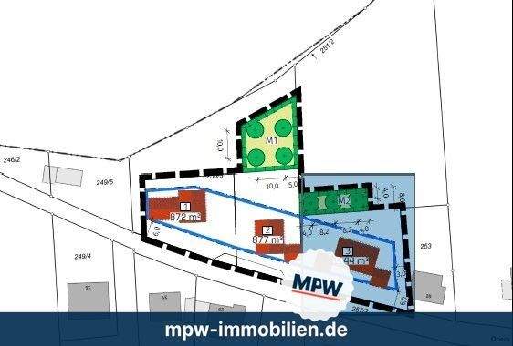Auszug Lageplan Ergänzungssatzung Grundstück Nr. 3