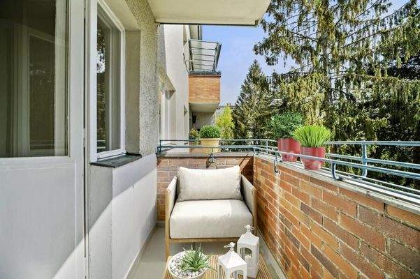 Digitale Visualisierung Balkon