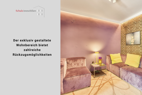 Lounge-Bereich im UG