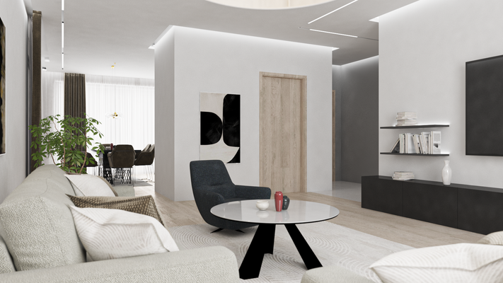 Wohnen und Essen (KI-generiert)