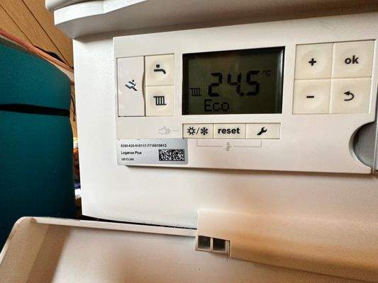 Moderne Heizungssteuerung