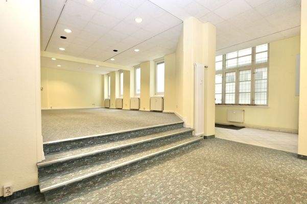 Der "abgetrennte" Beratungsbereich 